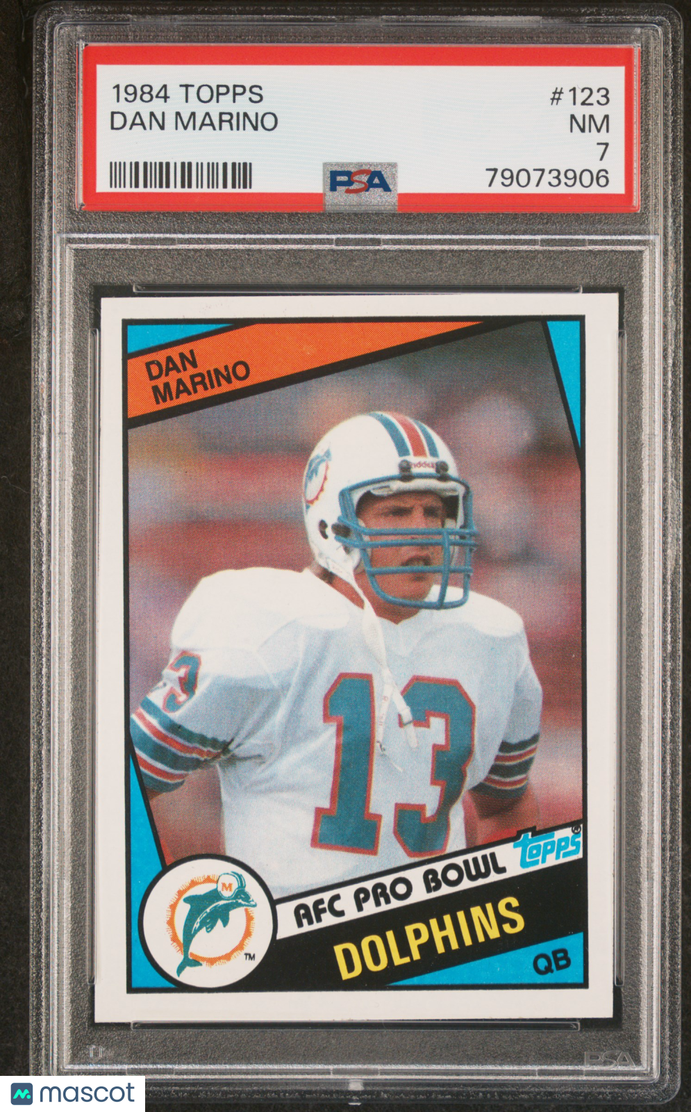 1984 Topps Dan Marino #123 PSA 7
