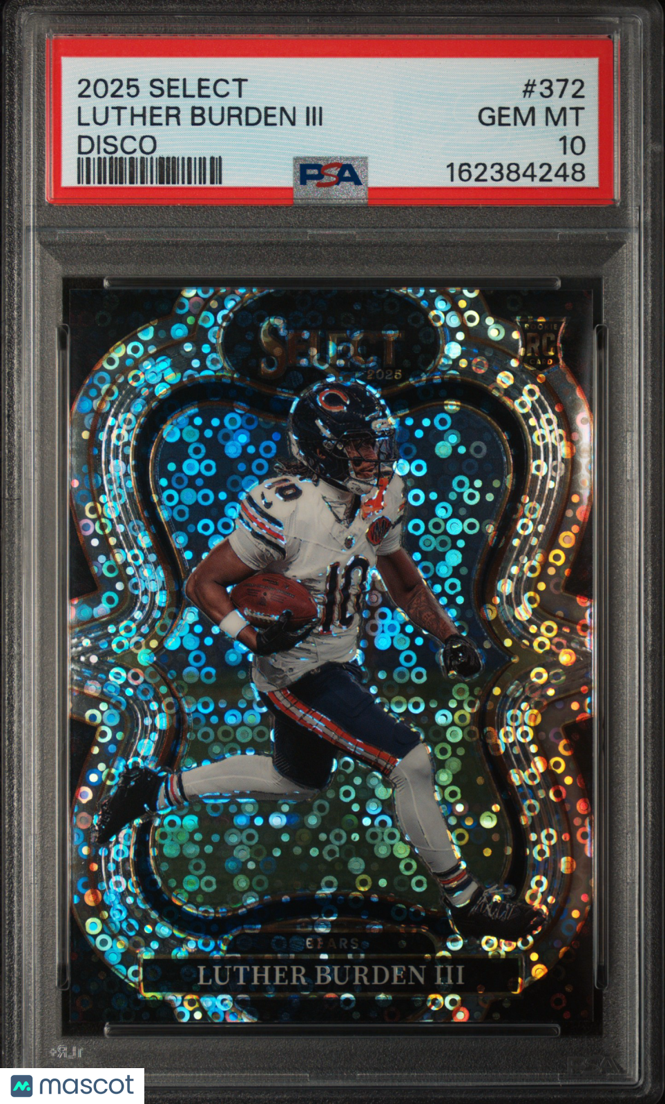 2025 Panini Select Luther Burden III #372 Disco RC PSA 10