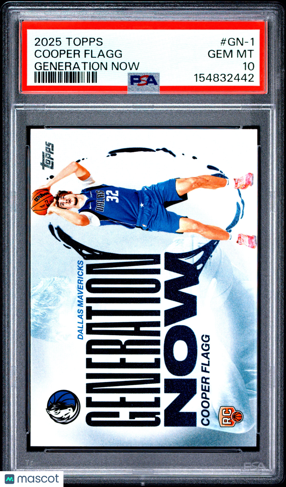 2025 Topps Generation Now Cooper Flagg #GN-1 RC PSA 10