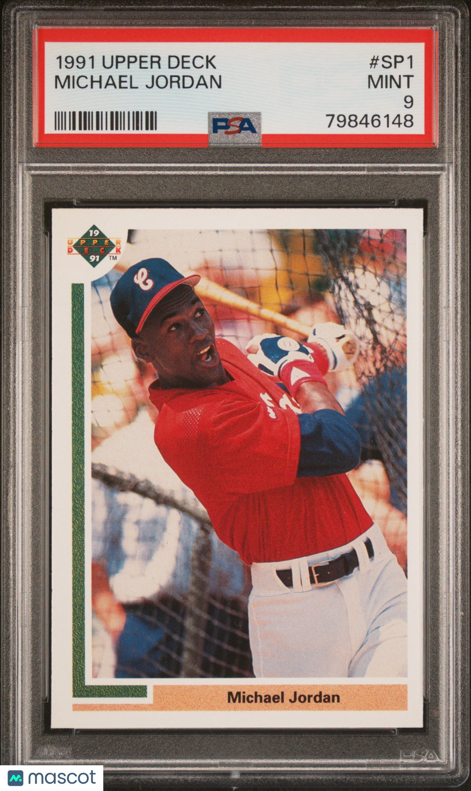 1991 Upper Deck Michael Jordan #SP1 PSA 9