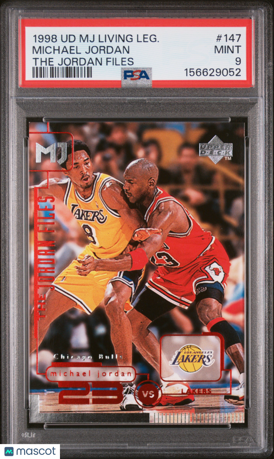 1998 Upper Deck MJ Living Legend Michael Jordan #147 The Jordan Files PSA 9