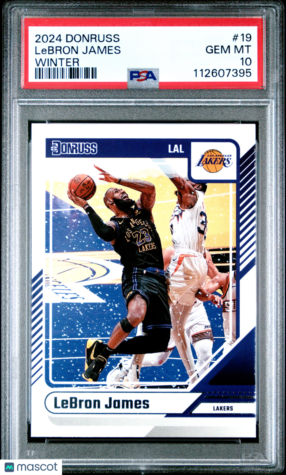 2024 Panini Donruss LeBron James #19 Winter PSA 10