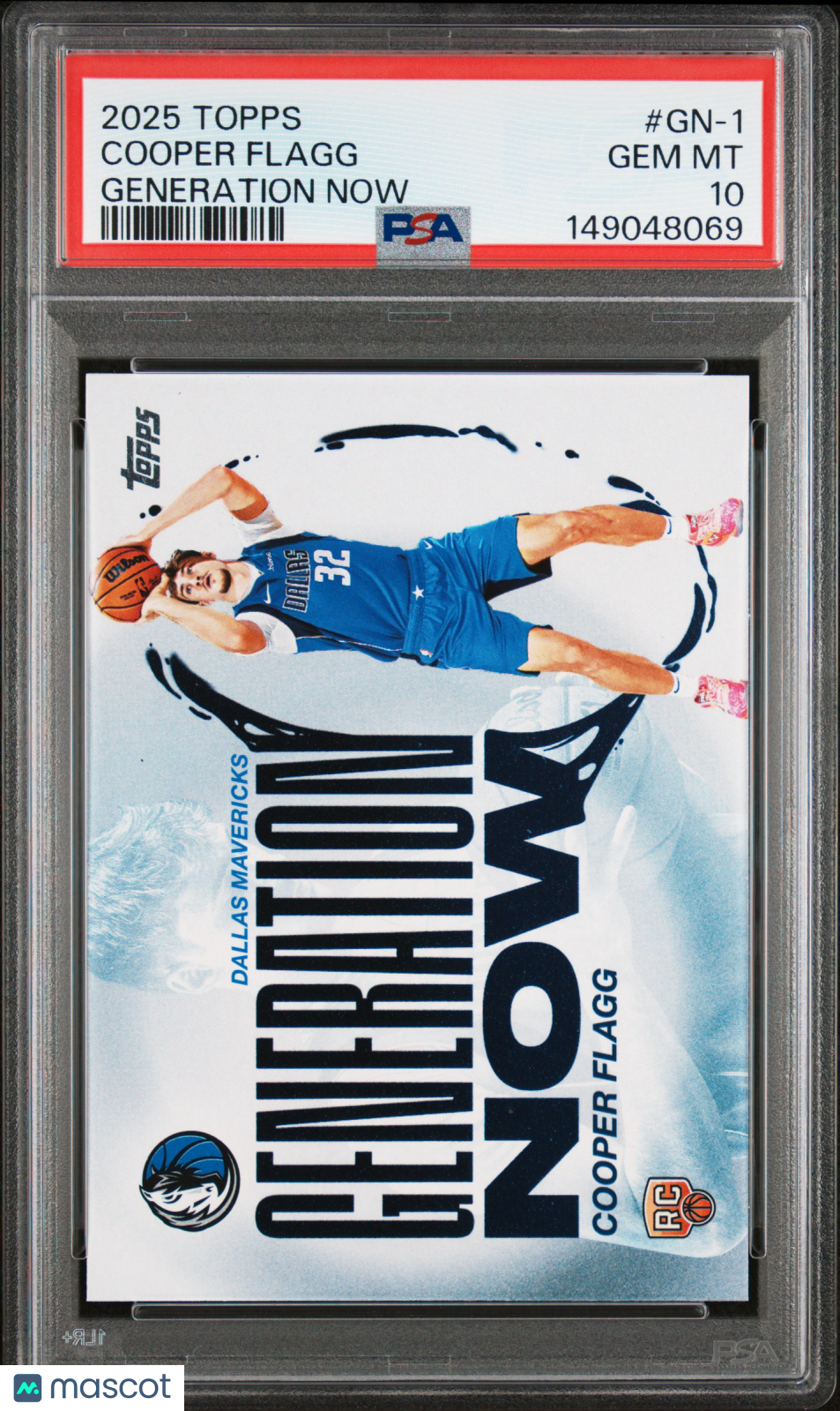 2025 Topps Generation Now Cooper Flagg #GN-1 PSA 10