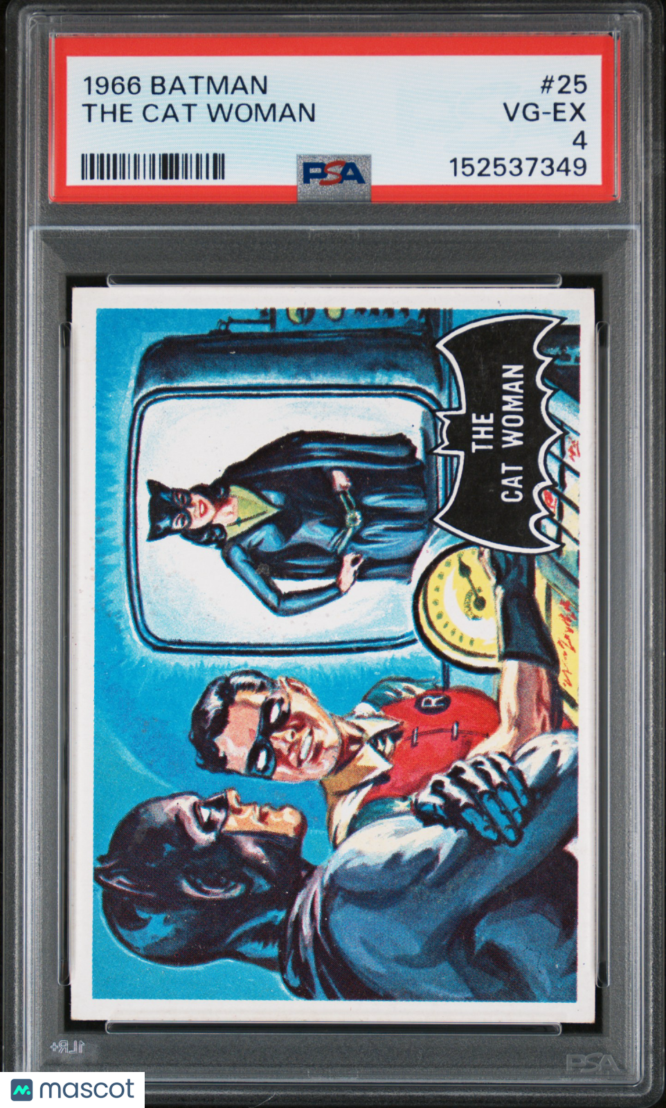 1966 Topps Batman The Cat Woman #25 PSA 4
