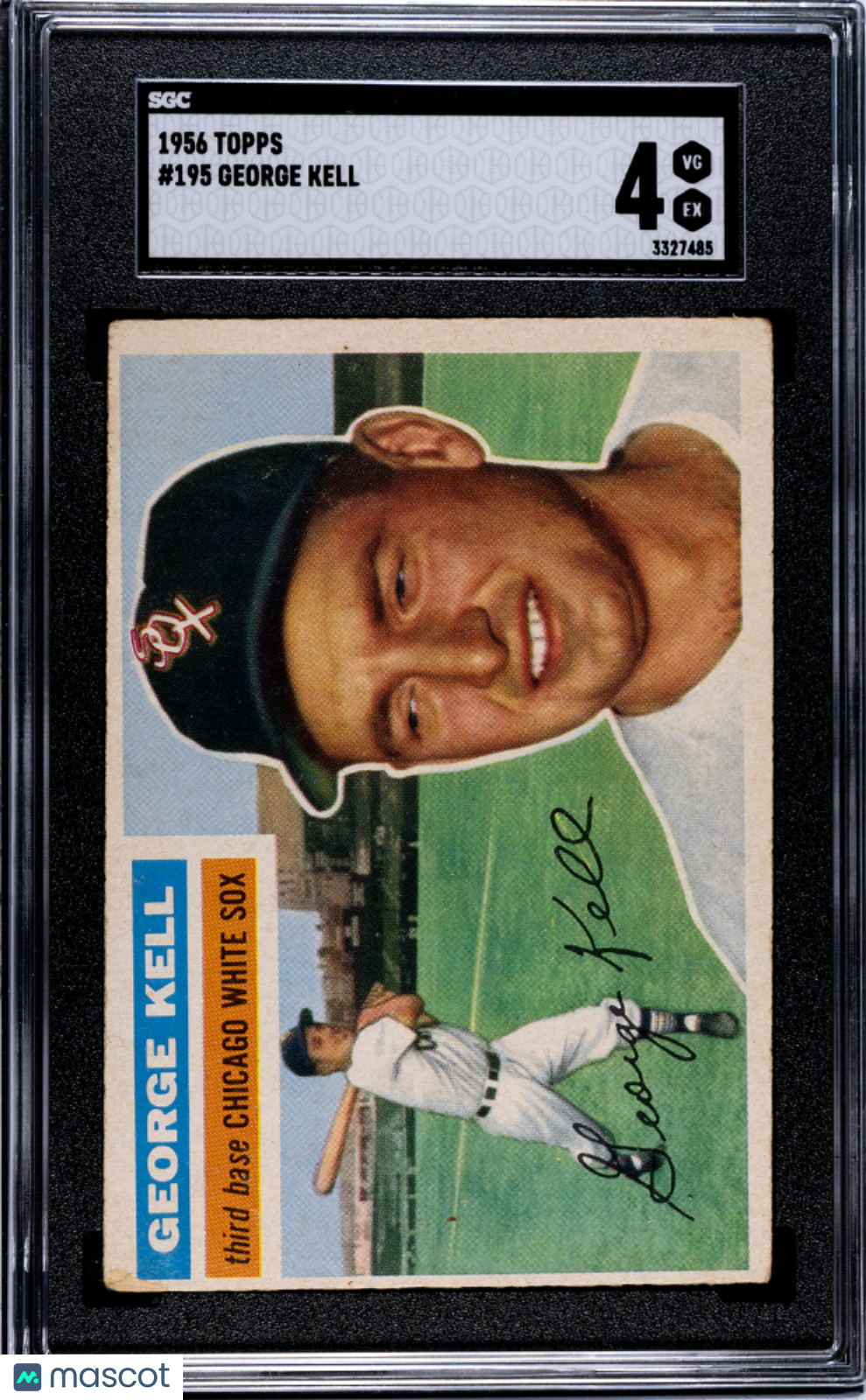 1956 Topps George Kell #195 SGC 4
