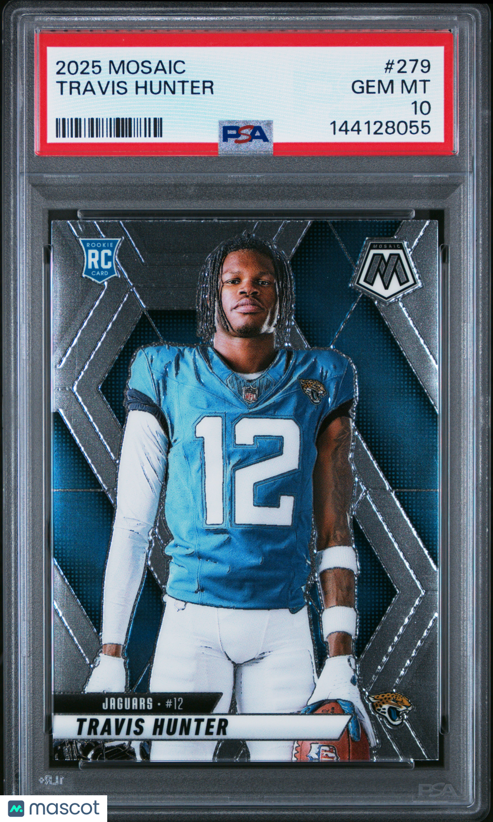 2025 Panini Mosaic Travis Hunter #279 PSA 10