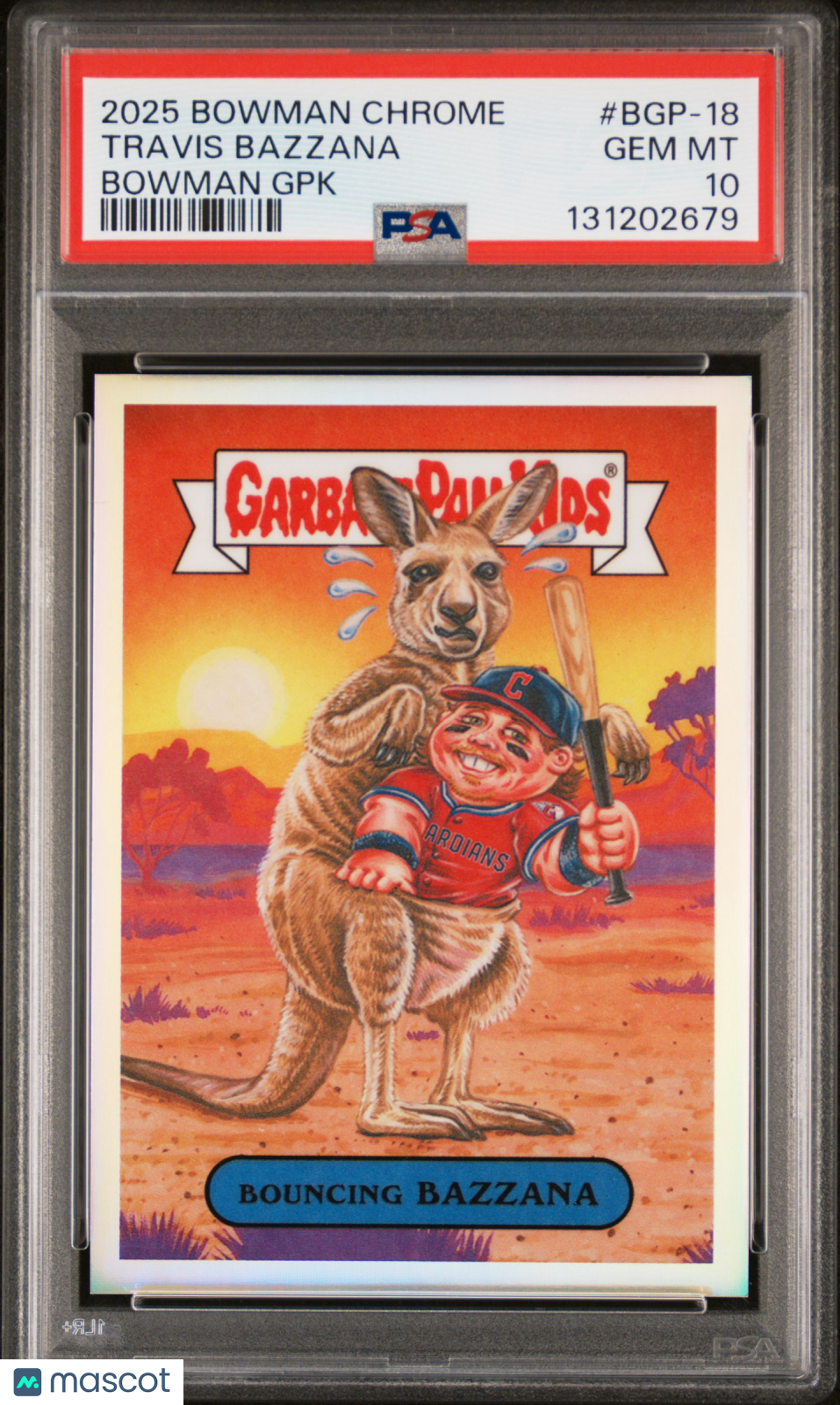 2025 Bowman Chrome Bowman GPK Bouncing Bazzana #BGP-18 PSA 10