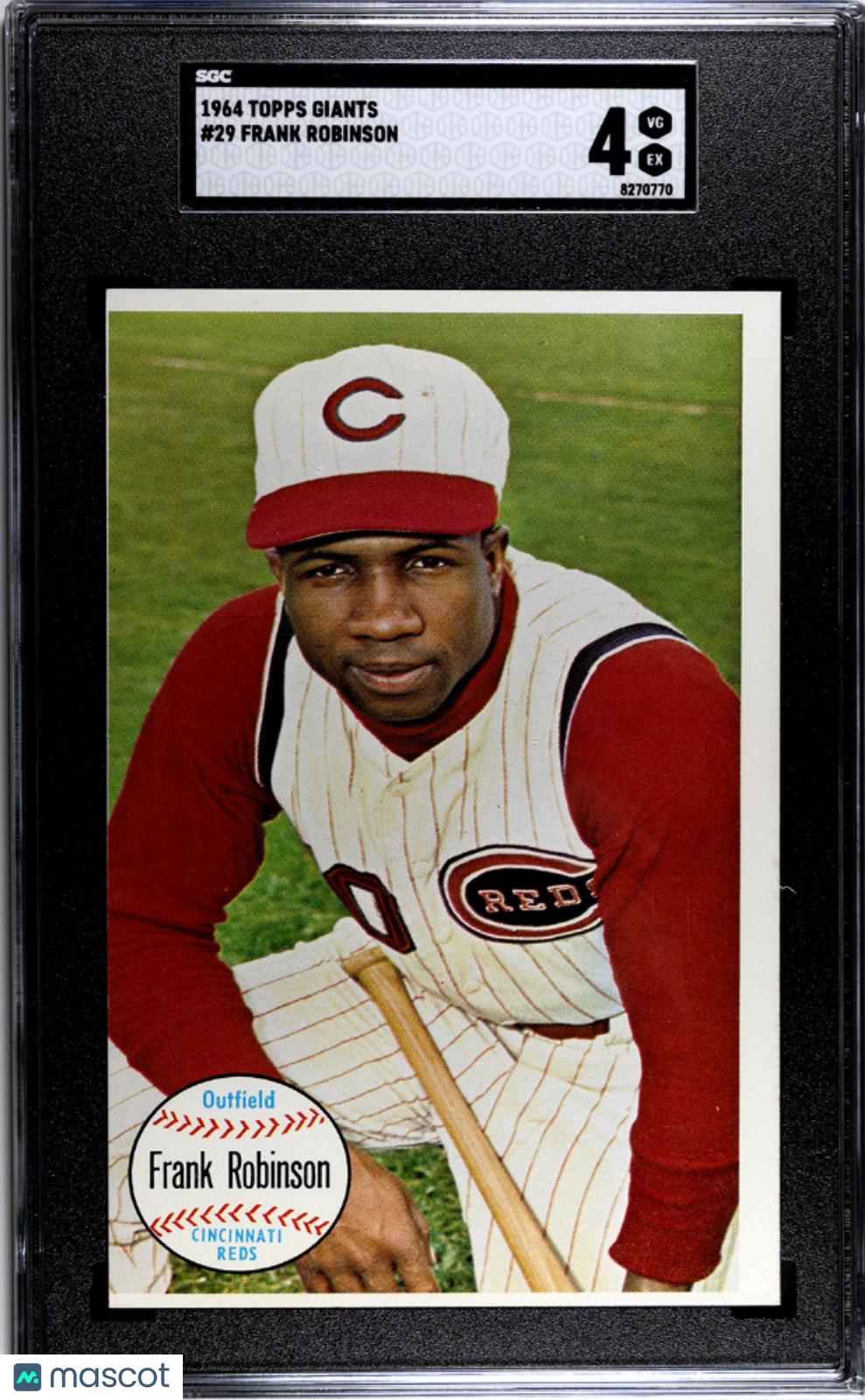1964 Topps Giants Frank Robinson #29 SGC 4