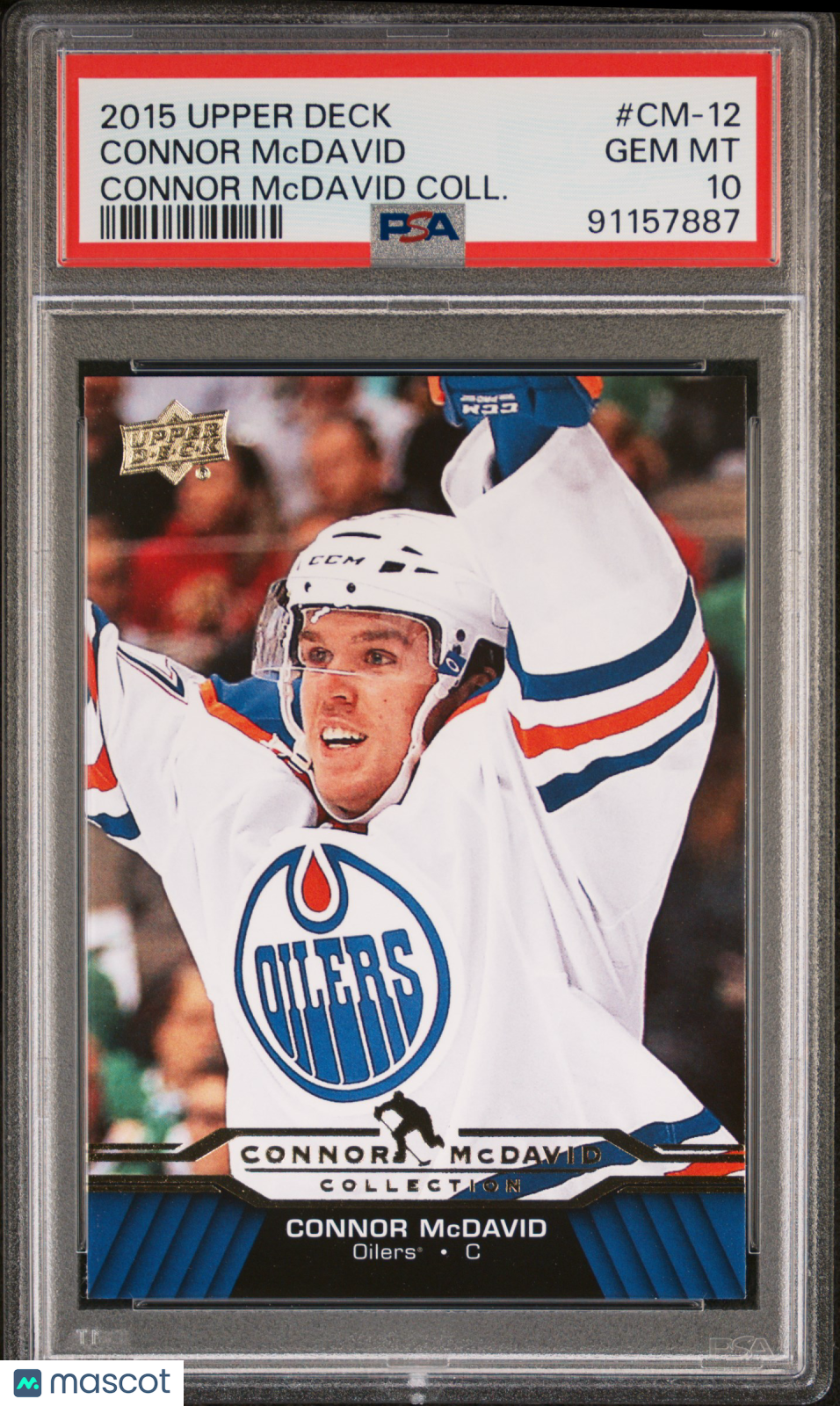 2015 Upper Deck Connor McDavid Collection Connor McDavid #CM-12 Coll. PSA 10