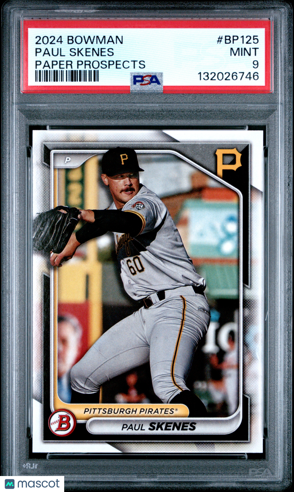 2024 Bowman Paper Prospects Paul Skenes #BP125 PSA 9