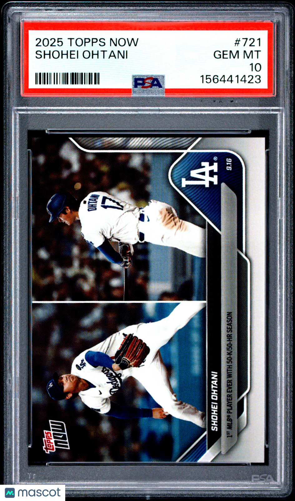 2025 Topps Now Shohei Ohtani #721 PSA 10