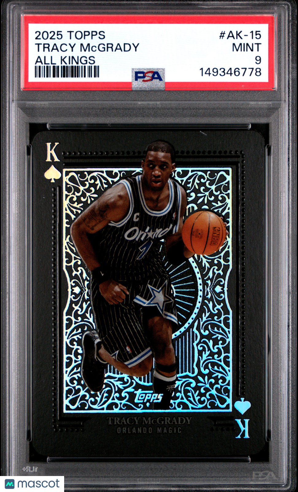 2025 Topps All Kings Tracy Mcgrady #AK-15 PSA 9
