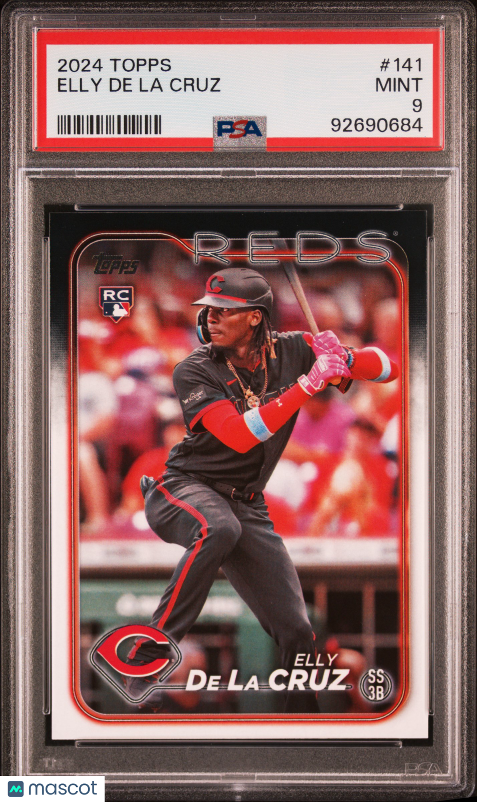 2024 Topps Elly De La Cruz #141 RC PSA 9