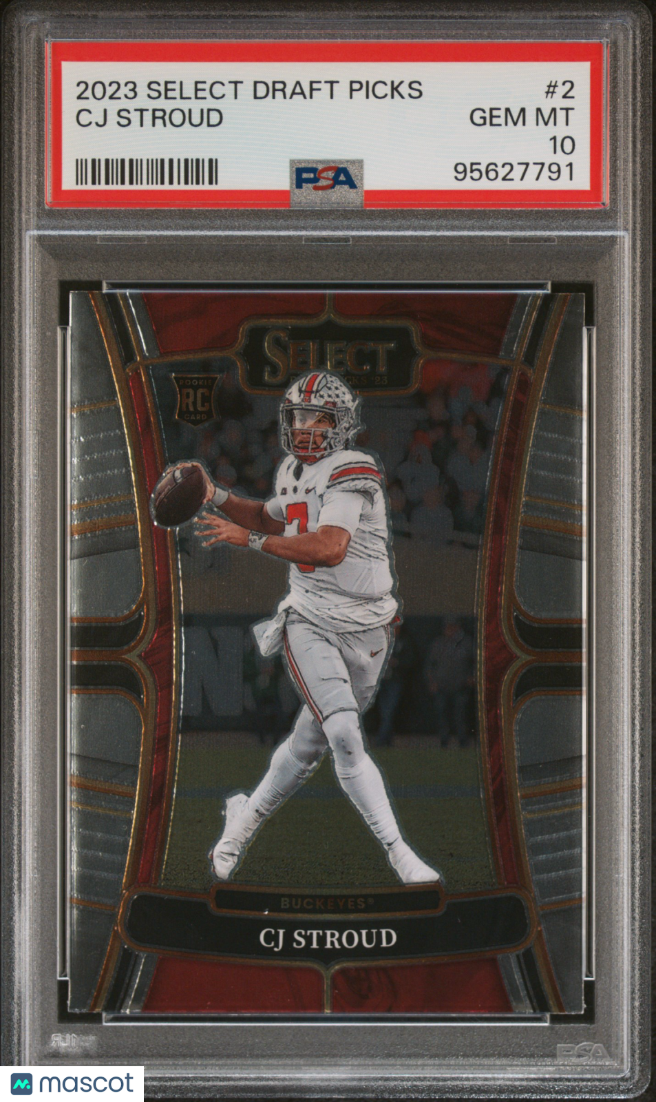 2023 Panini Select Draft Picks CJ Stroud #2 PSA 10