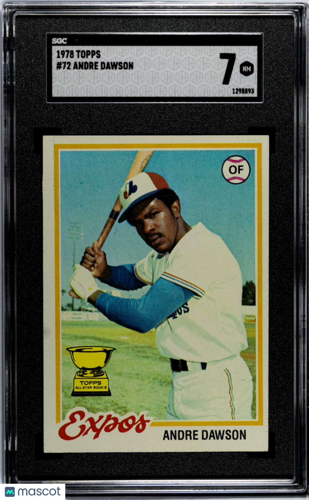 1978 Topps Andre Dawson #72 SGC 7