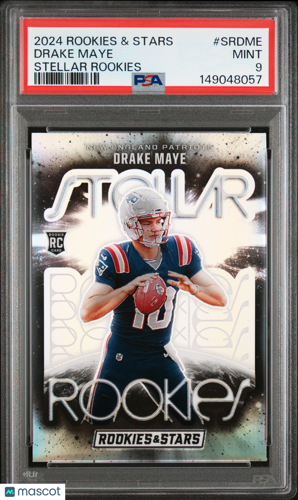 2024 Panini Rookies & Stars Stellar Rookies Drake Maye #SRDME PSA 9