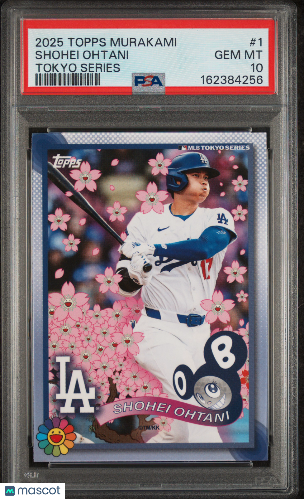 2025 Topps Takashi Murakami + World Tour Tokyo Series Shohei Ohtani #1 PSA 10
