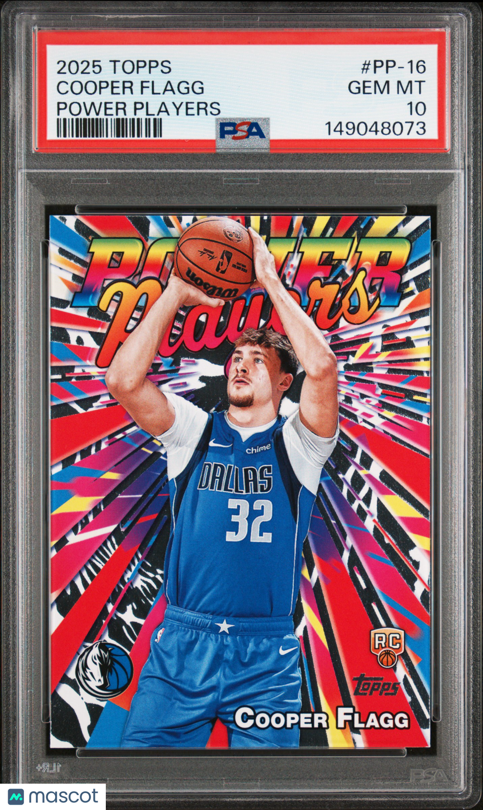2025 Topps Power Players Cooper Flagg #PP-16 PSA 10