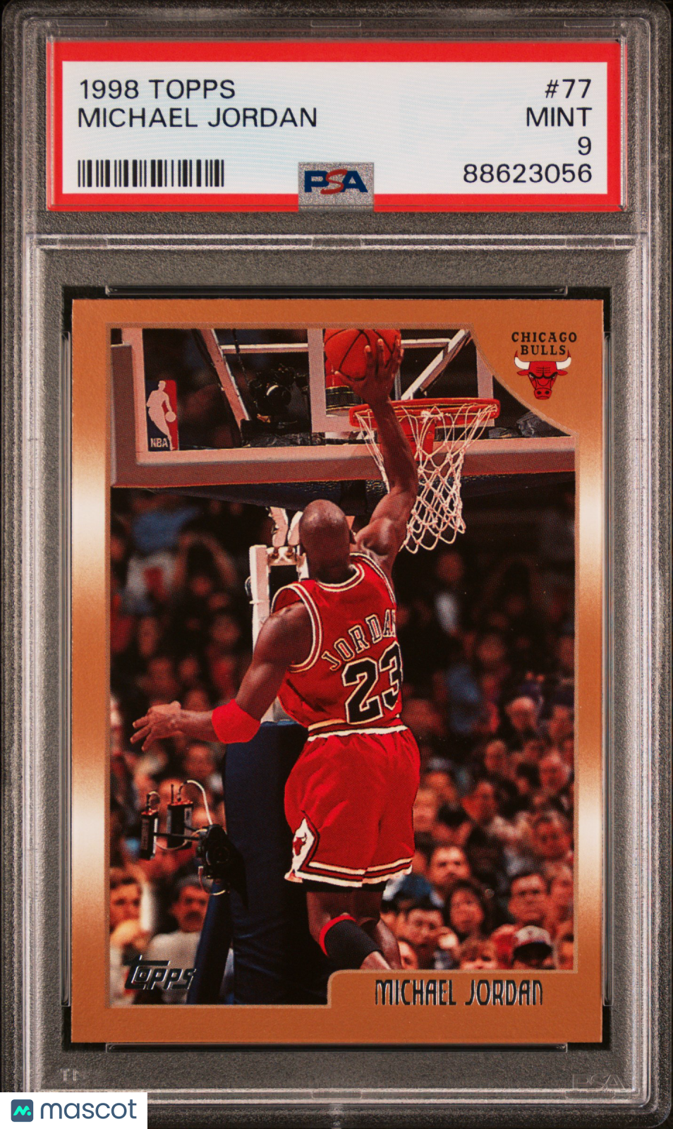 1998 Topps Michael Jordan #77 PSA 9