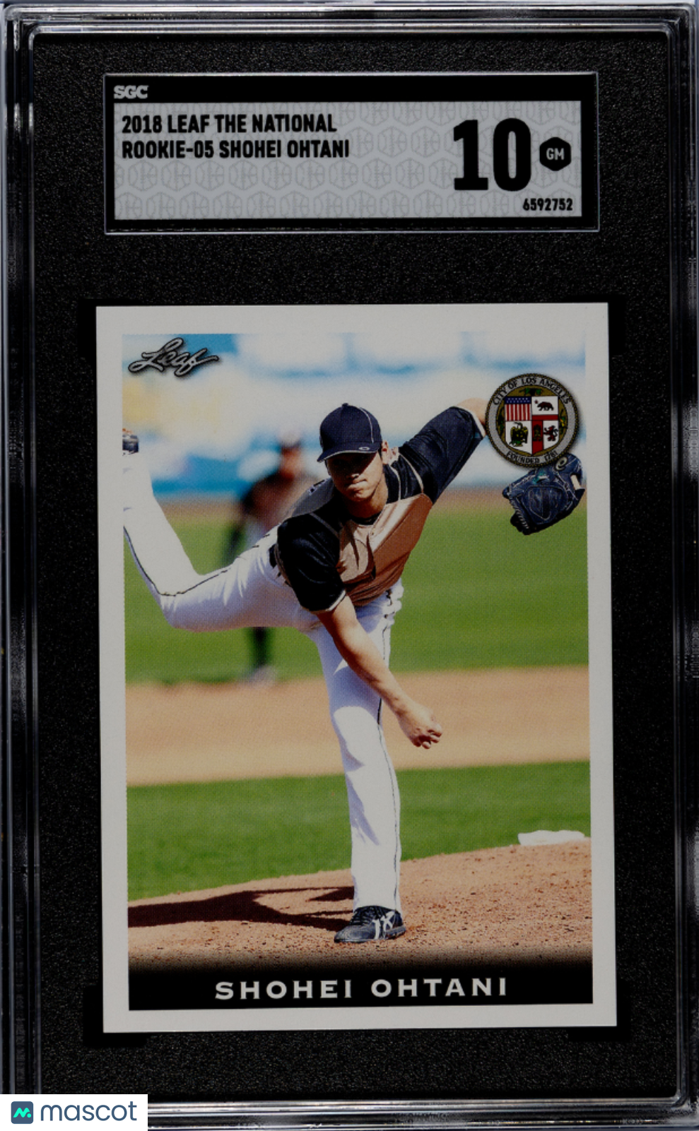 2018 Leaf The National Shohei Ohtani #ROOKIE-05 SGC 10
