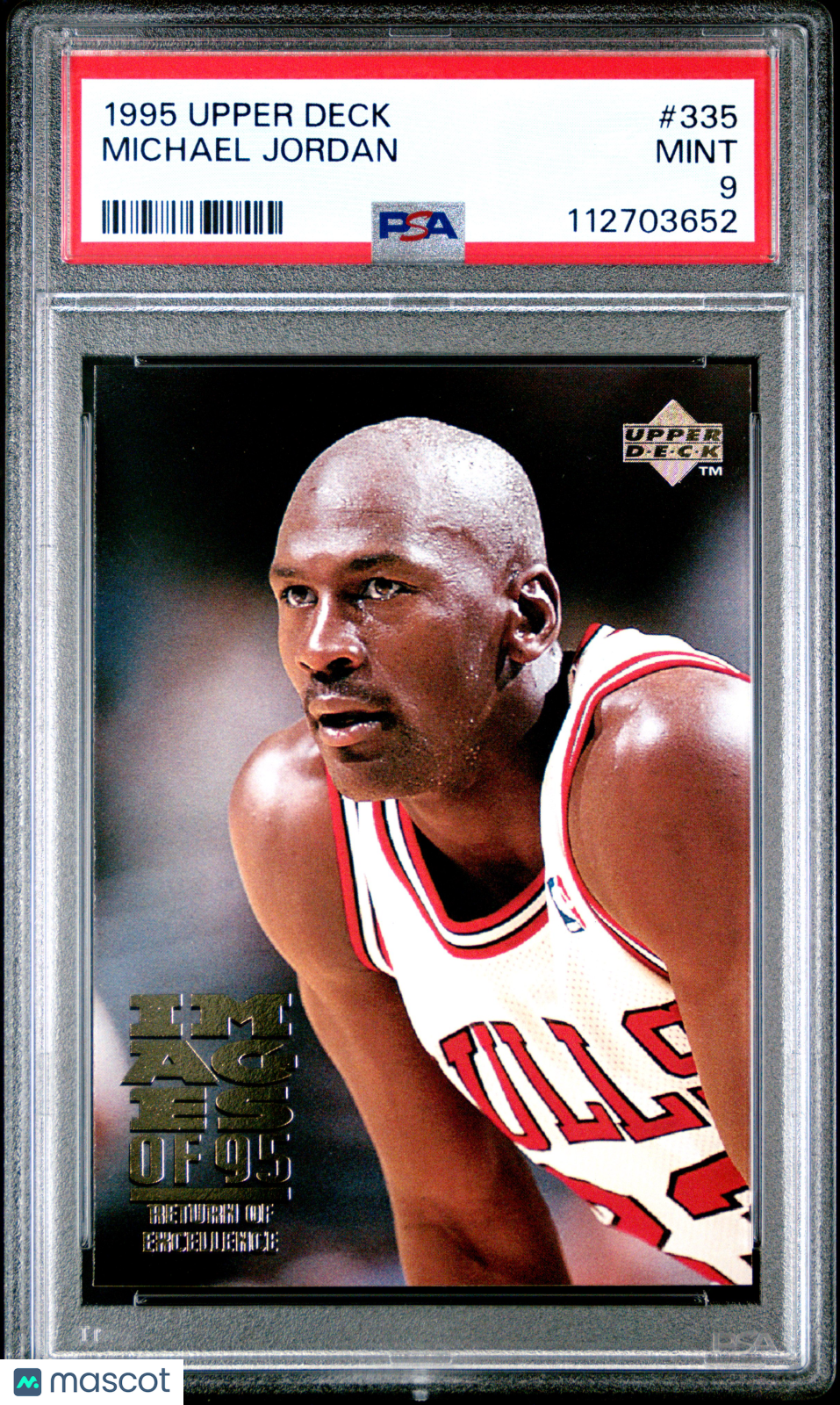 1995 Upper Deck Michael Jordan #335 PSA 9