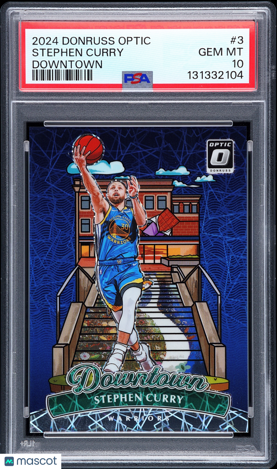 2024 Donruss Optic Downtown Stephen Curry #3 PSA 10
