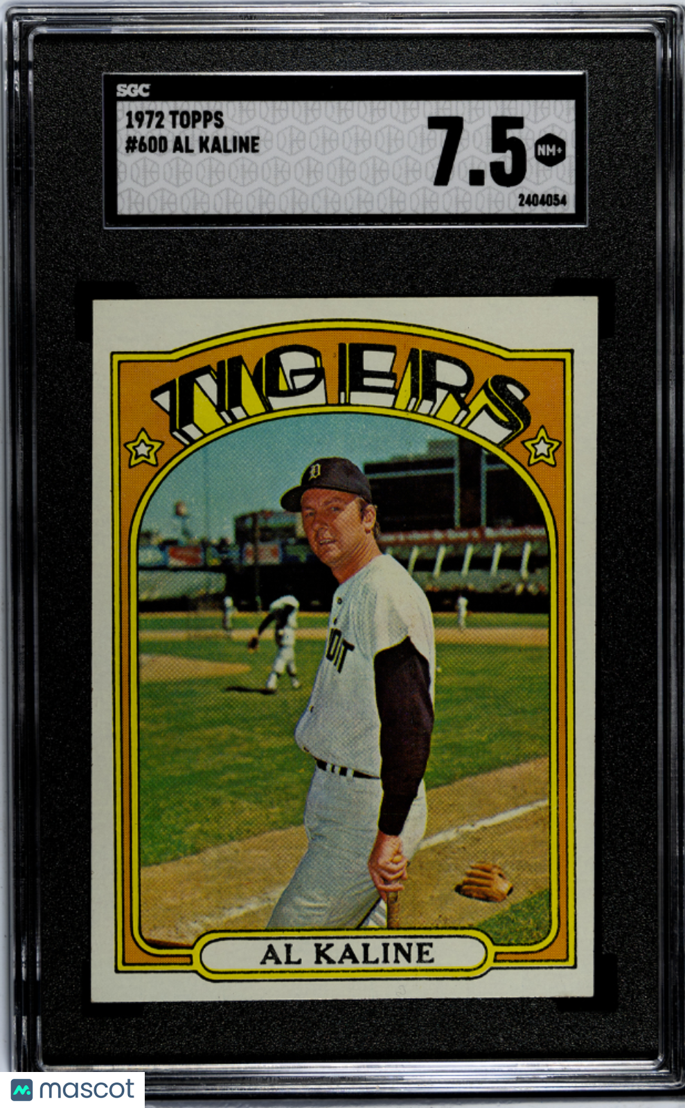 1972 Topps Al Kaline #600 SGC 7.5