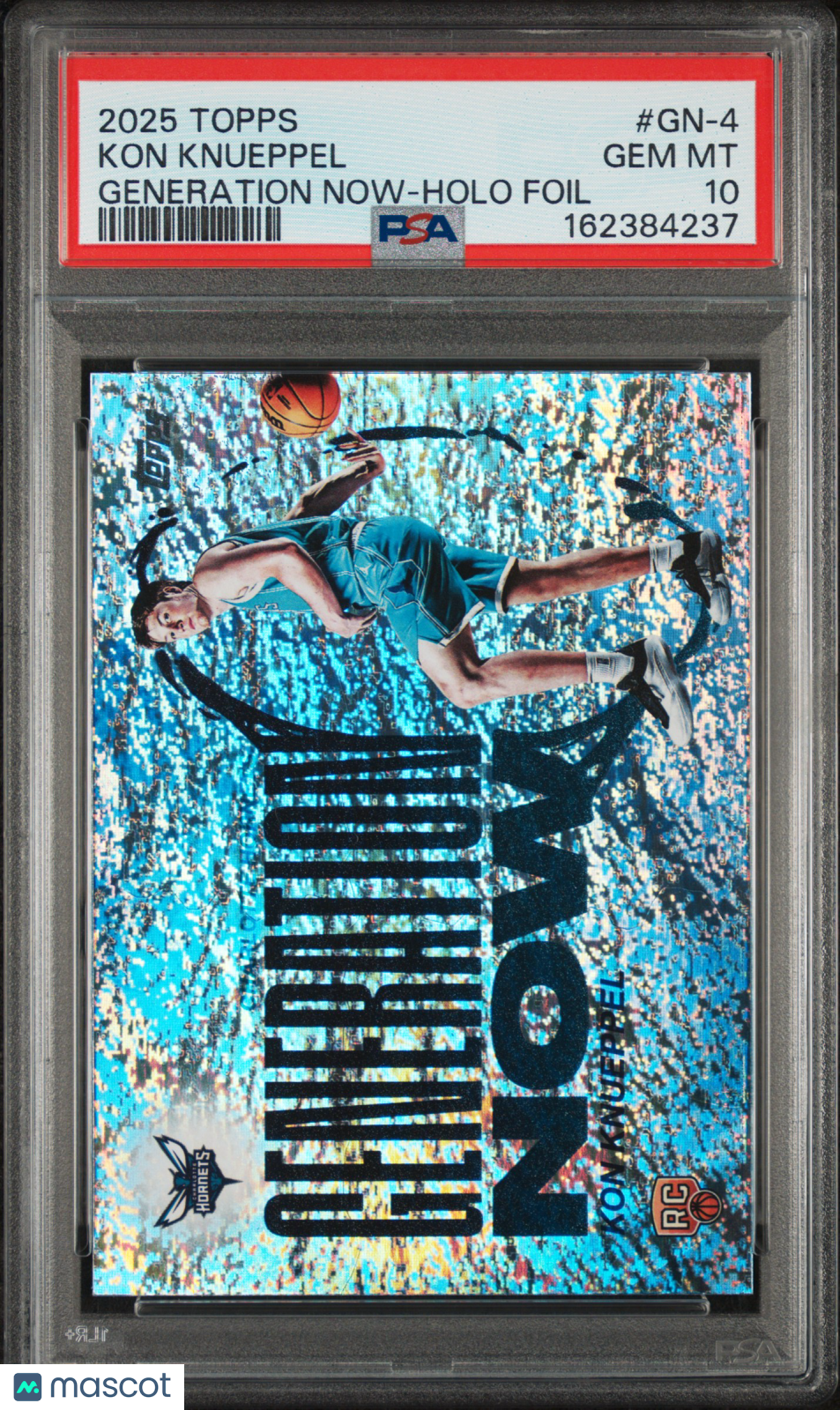 2025 Topps Generation Now Kon Knueppel #GN-4 Holo Foil RC PSA 10