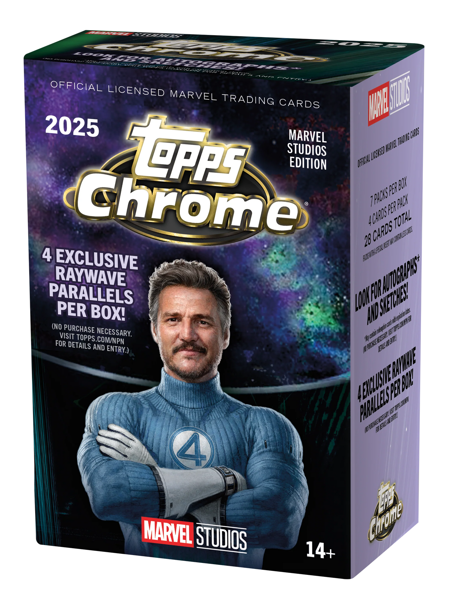 TOPPS MARVEL STUDIOS CHROME 2024-25 Value Box