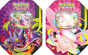 Pokemon Mega Moonlit Tin ( Clefable or Gengar will ship based on availability )