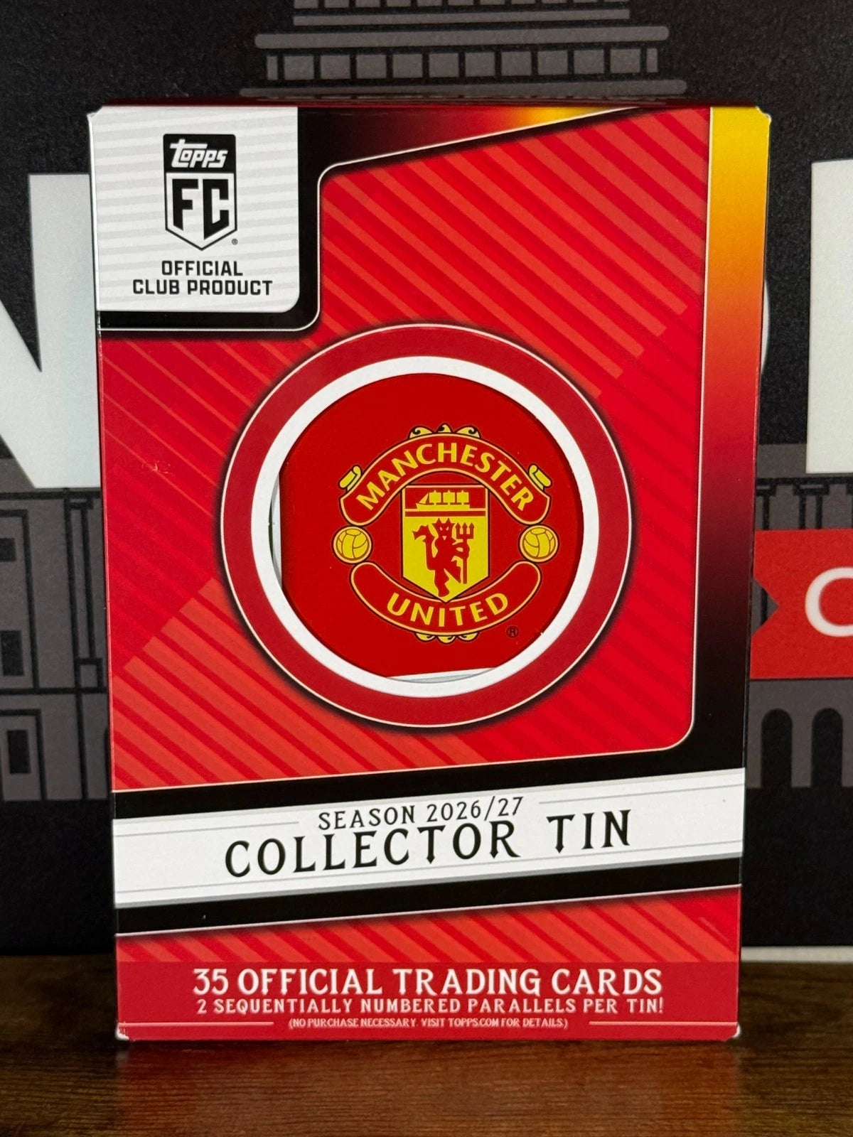 2026-2027 Topps Manchester United Collectors Tin