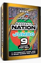 2026 Leaf Baseball Nation Jumbo Box