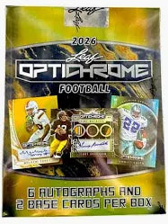 2026 Leaf Optichrome Football Jumbo Hobby Box