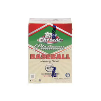 2025 Topps MLB Chrome Platinum Value Box