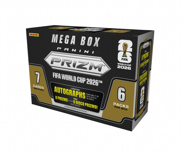 2026 Panini Prizm World Cup Soccer Hobby Mega Box