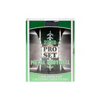 2026 Leaf Pro Set Metal Football Hobby Box