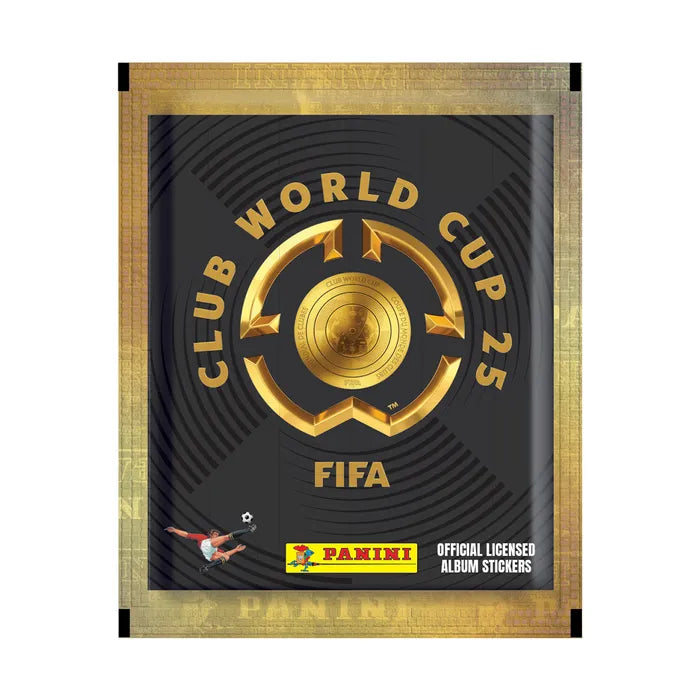2025 FIFA Club World Cup Sticker single pack (5 Stickers Per Pack)
